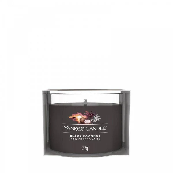 Yankee Candle Filled Votive Candle - Black Coconut