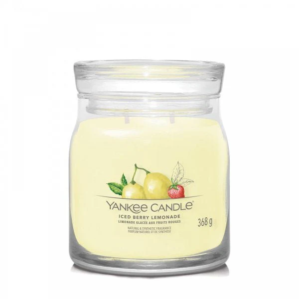 Yankee Candle Signature Medium Jar Candle - Iced Berry Lemonade